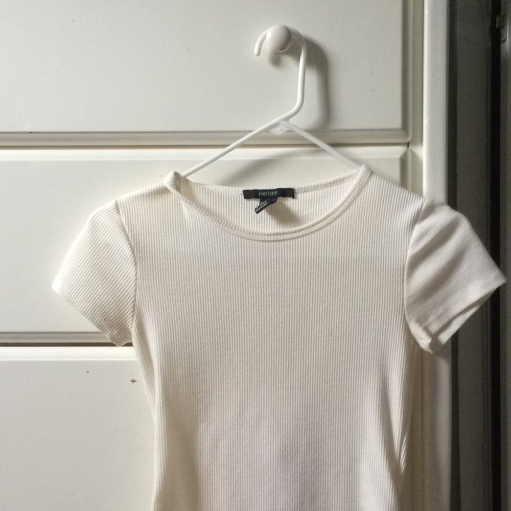Off white, small bodysuit from Forever 21.